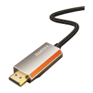 Кабель-адаптер с оплёткой CABLETIME USB-C — HDMI 2.1 (3 м) - фото 3